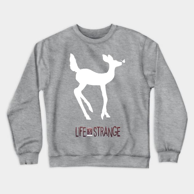 Always Strange Crewneck Sweatshirt by Schrebelka